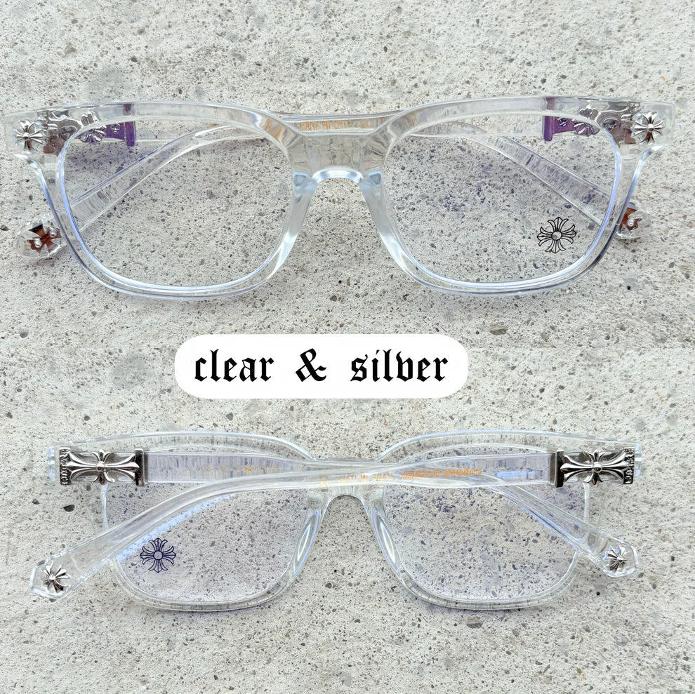 R3 Silver Clear Chrome Glasses™