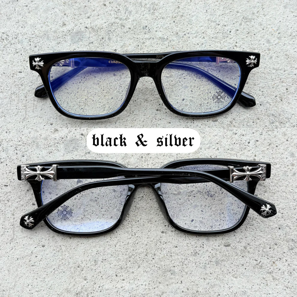 R3 Silver Black Chrome Glasses™